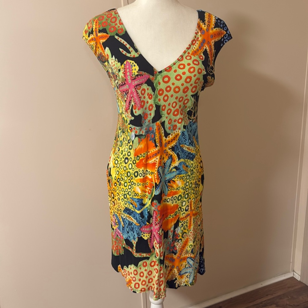 Jams World Colorful Starfish Midi Dress